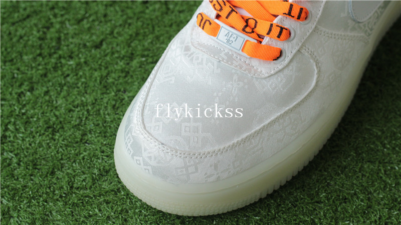 Clot x Nike Air Force 1 Premium Triple White